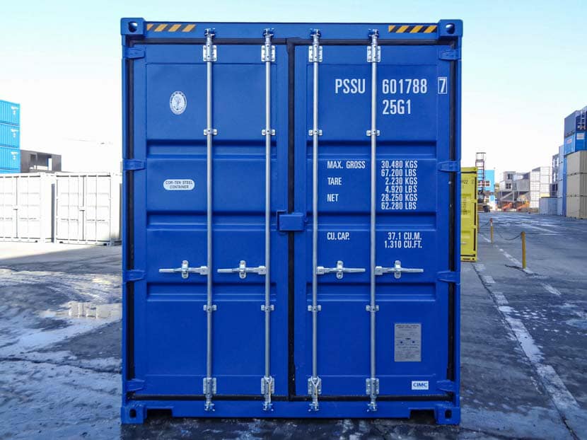 20 Fuß HC-Container mit Doppeltüren