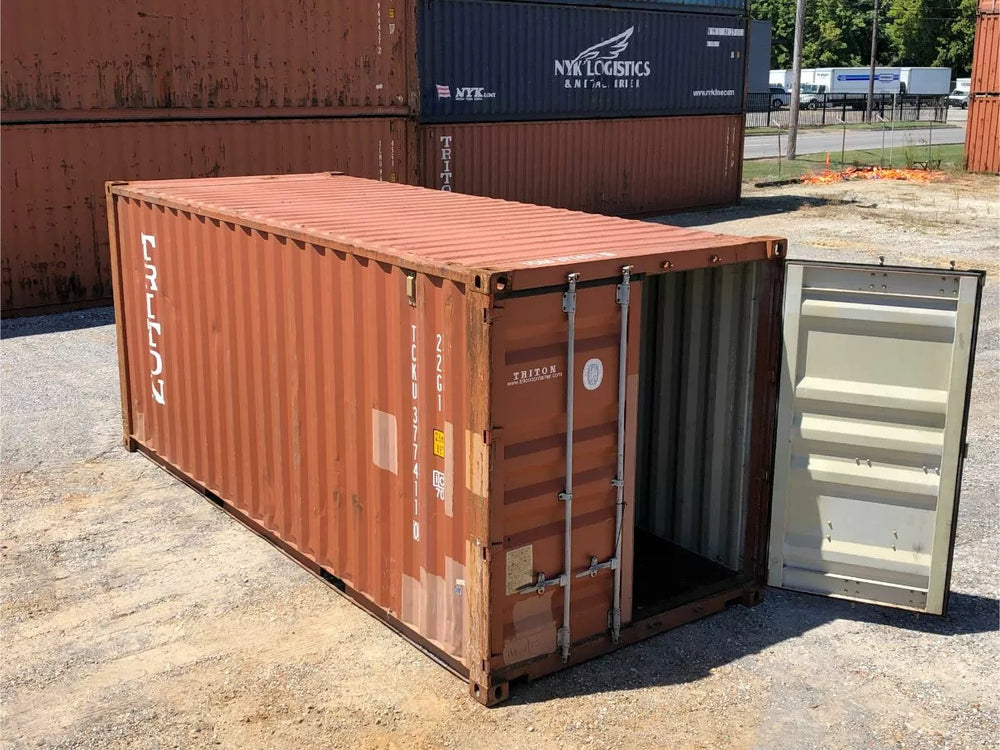 20-Fuß-Versandcontainer - gebraucht