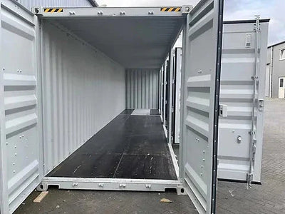 40-Fuß-HC-Versandcontainer mit seitlichen Öffnungen