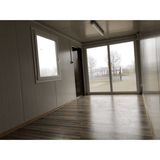 BÜROCONTAINER 6 X 2,40 HOLZFARBE