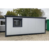 Bürocontainer mit Jalousien 6 x 2,4 m